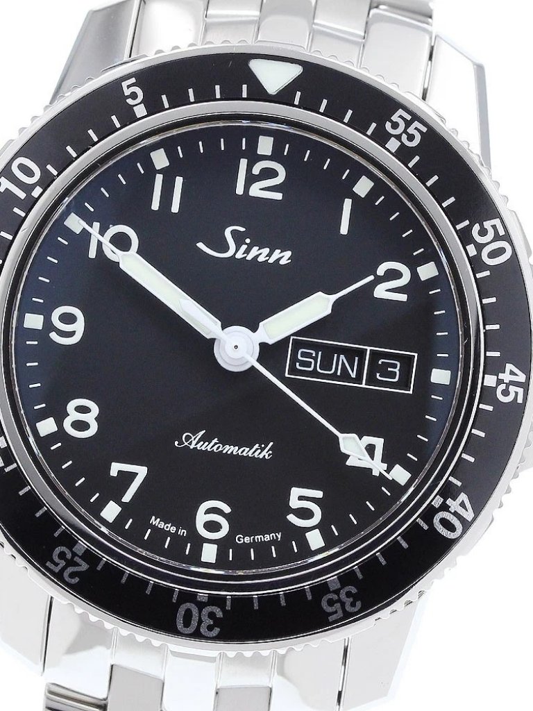 Sinn 104 Day Date Black Dial Automatic Mens Watch910409